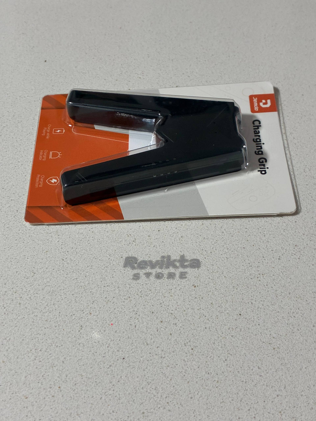 Jemdo V Grip Negro con Carga Nintendo Switch