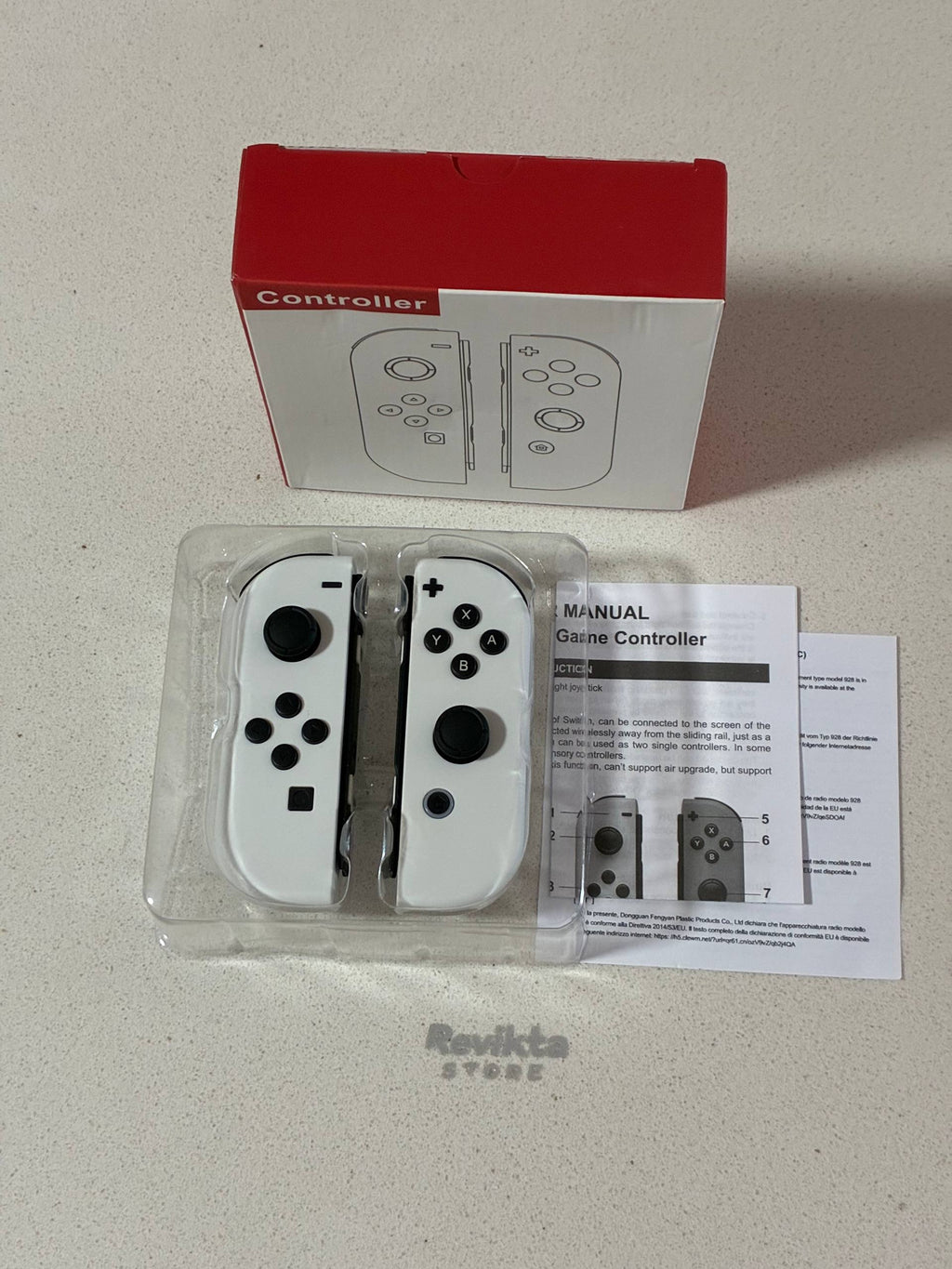 Mandos Joycon Blancos compatibles Nintendo Switch