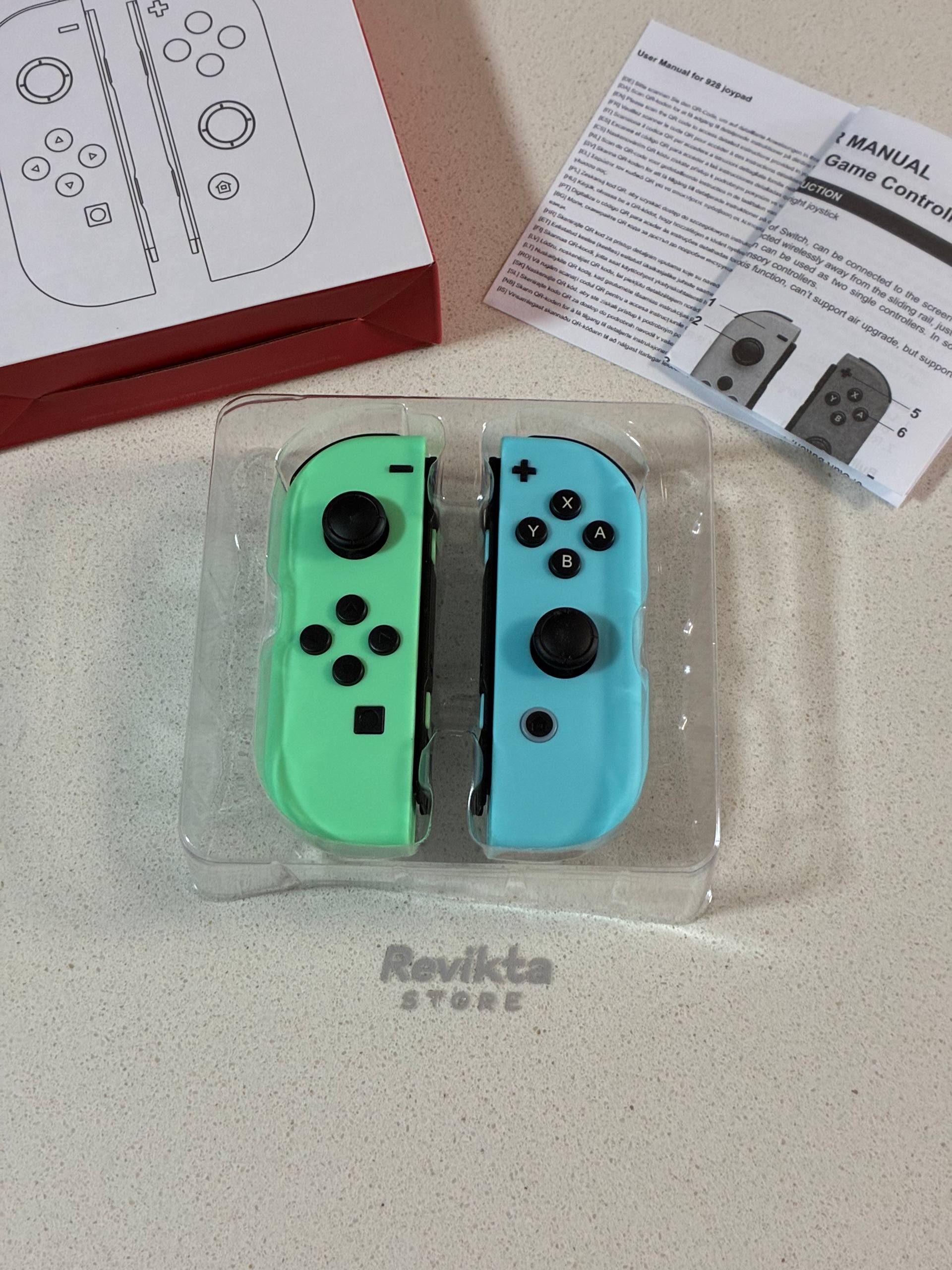 Mandos Joycon Compatibles Nintendo Switch Color verde/azul
