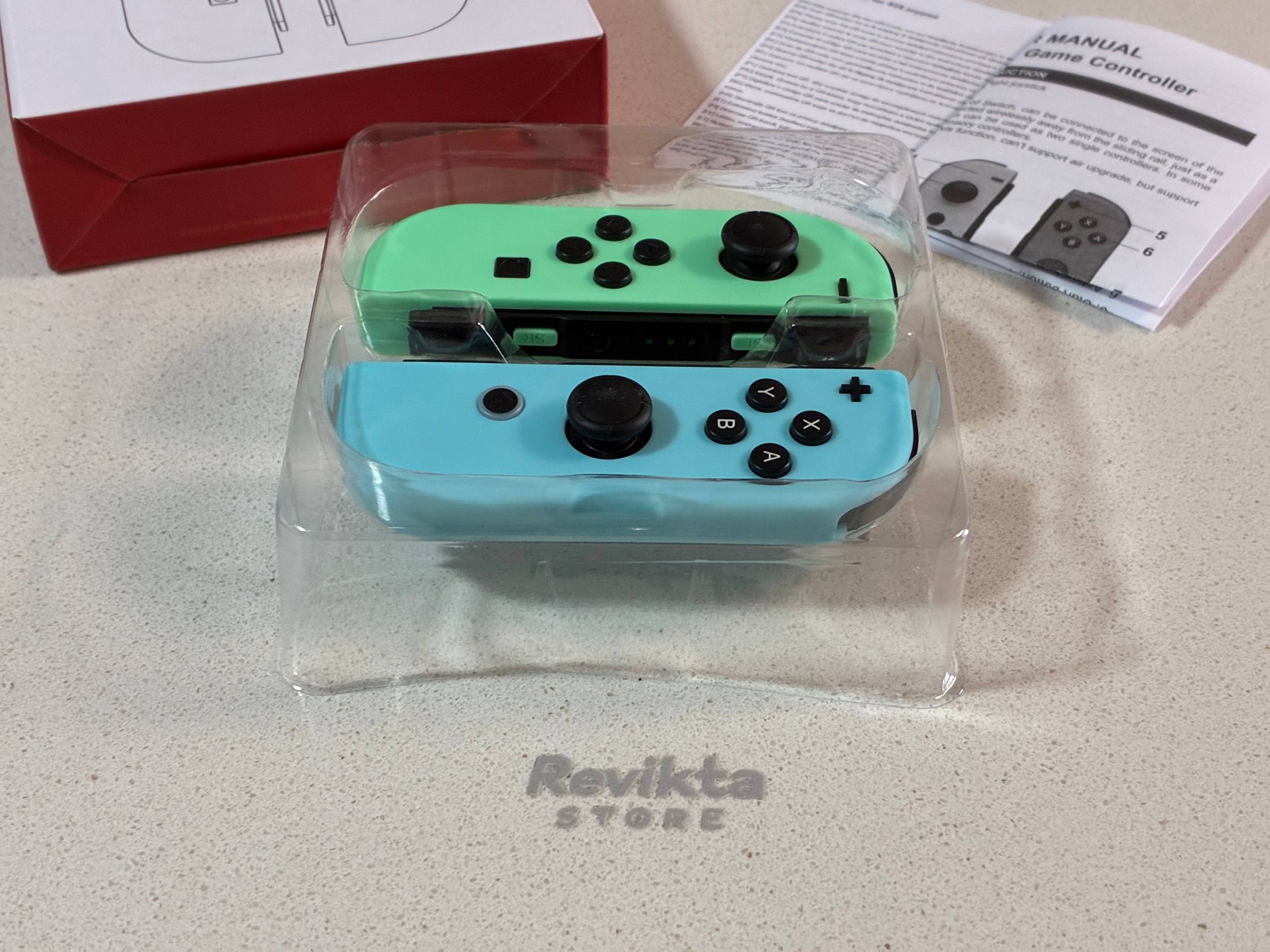 Mandos Joycon Compatibles Nintendo Switch Color verde/azul