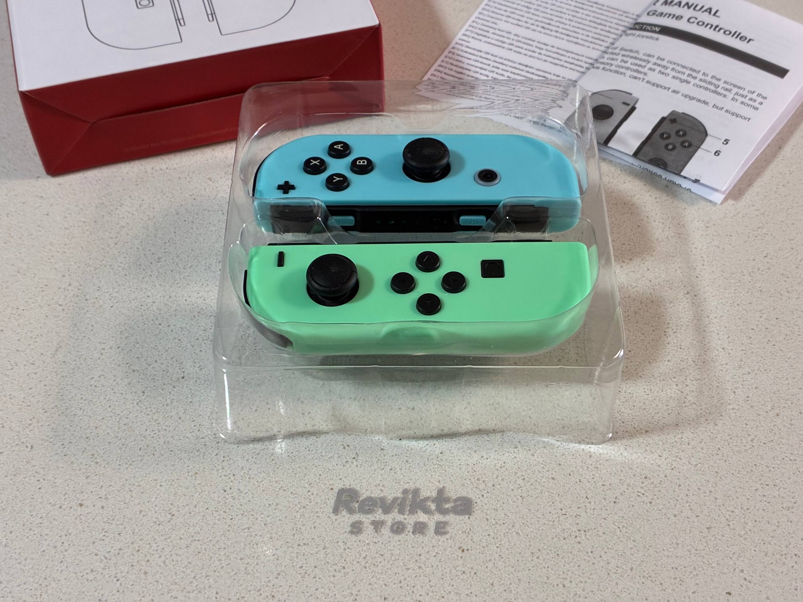 Mandos Joycon Compatibles Nintendo Switch Color verde/azul