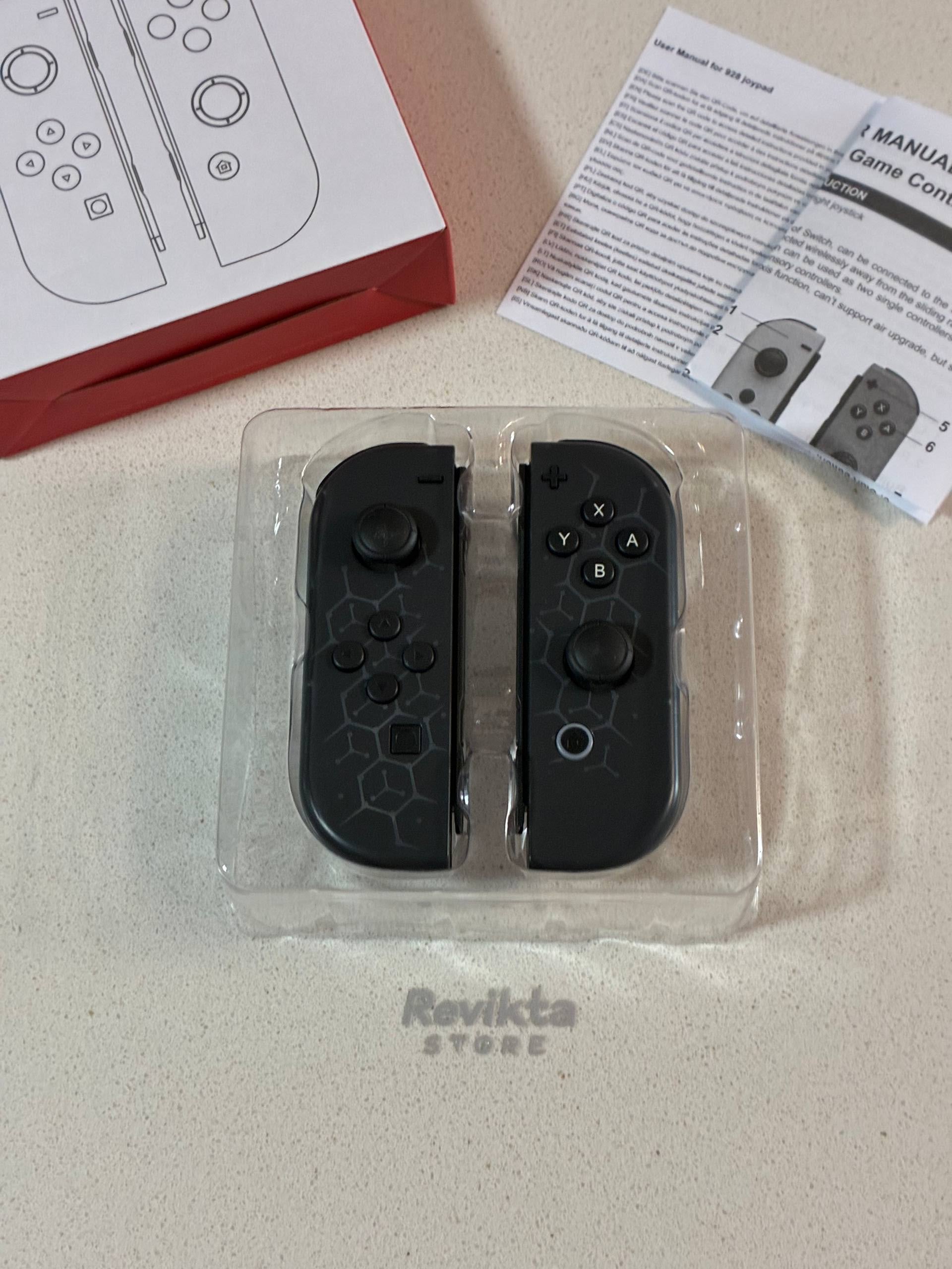 JoyCon Nintendo Switch RGB Hexágonos