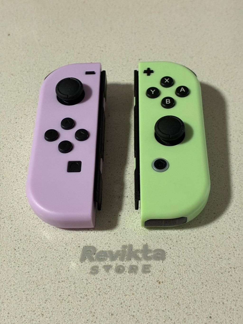 Mandos Joycon Switch Morado/Verde Marca Blanca