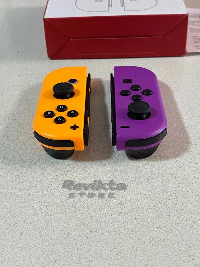 Mandos Joycon Morado y Naranja compatibles Switch
