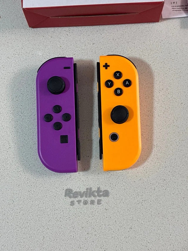 Mandos Joycon Morado y Naranja compatibles Switch